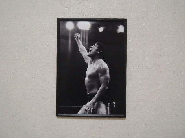 Amazon.co.jp: A4 額付き ポスター アントニオ猪木 Antonio inoki 猪木